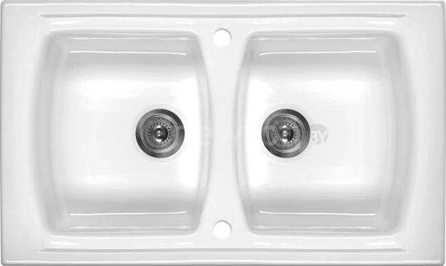 Кухонная мойка Deante Lusitano ZCL 620N (белый)