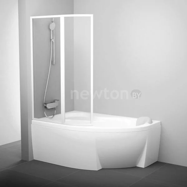Шторка Ravak Rosa VSK2 150 (белый/прозрачное) левая