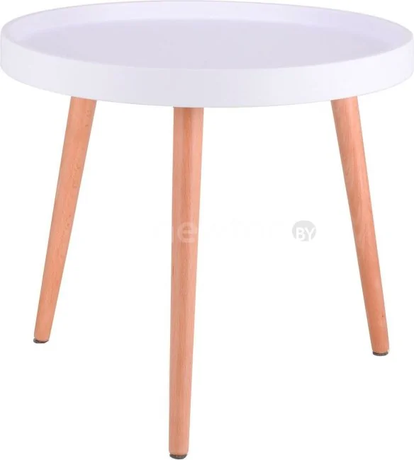 Журнальный столик LoftyHome Fig VC4017W-W (белый)