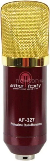 Проводной микрофон Arthur Forty AF-327 (бордовый)