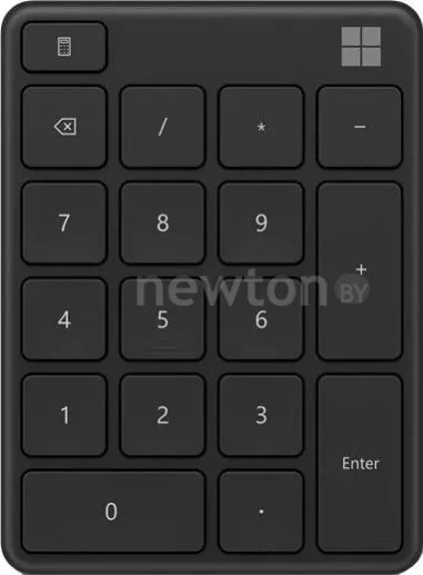 Цифровой блок Microsoft Number Pad (черный)