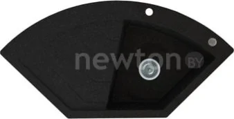 Кухонная мойка Kernau KGS B 90 1B1D Black Metallic