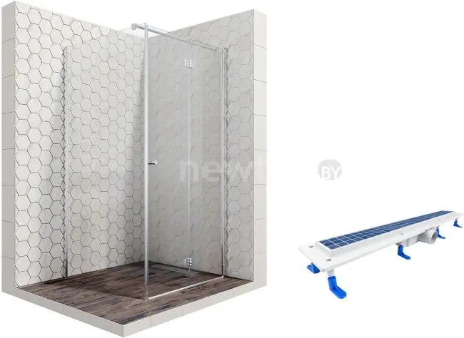 Душевой уголок Ambassador Set 12011105R-ST1
