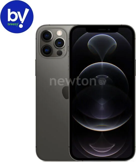 Телефон Apple iPhone 12 Pro 128GB Воcстановленный by Breezy, грейд C (графитовый)