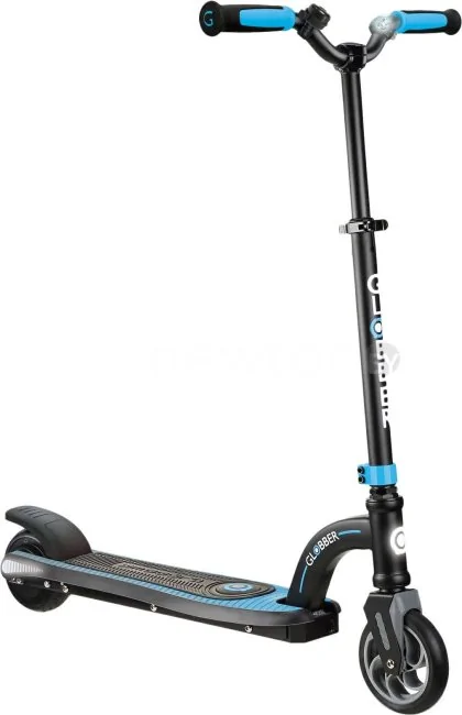 Электросамокат Globber One K E-Motion 10 (черный/голубой)