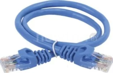 Кабель ITK RJ45 - RJ45 PC03-C5EU-2M (2 м, синий)