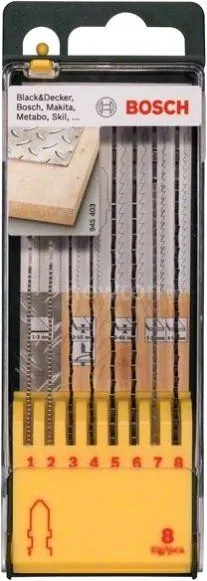 Набор оснастки Bosch 2607019458 8 предметов