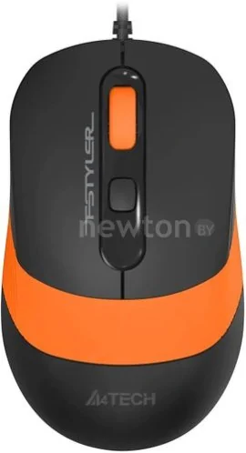 Мышь A4Tech Fstyler FM10S (оранжевый/черный)