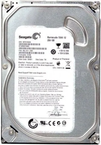 Жесткий диск Seagate Barracuda 7200.12 250 ГБ (ST3250318AS)