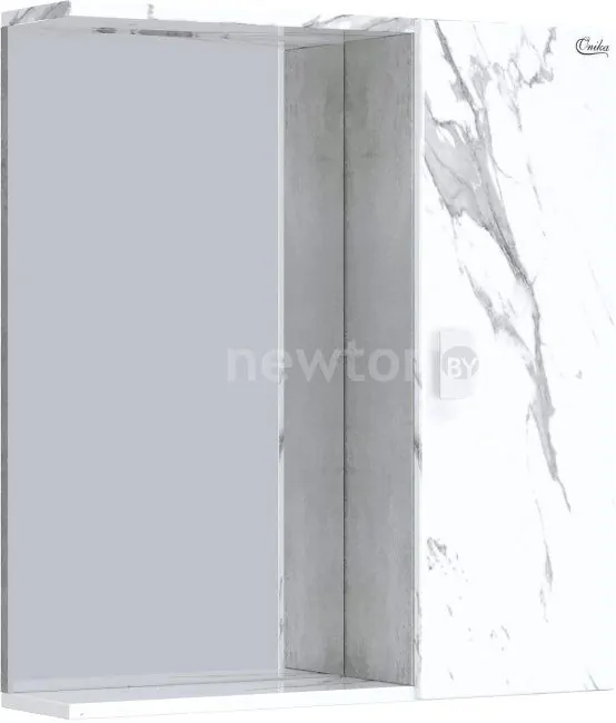Onika Шкаф с зеркалом Марбл 65.00 206545