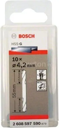 Набор оснастки Bosch 2608597590 (10 предметов)