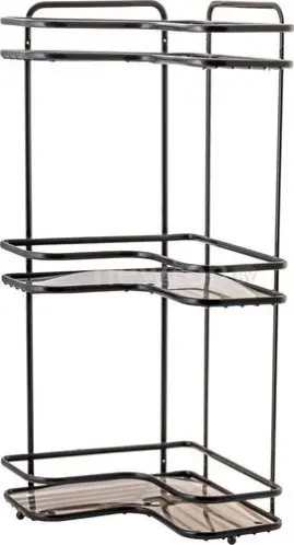 Swensa Полка для ванной Termo SWR-1004-03-BLK (черный)