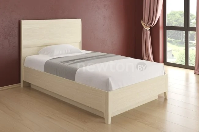 Кровать Лером Камелия КР-1761-БД 120x200 (дуб беленый)