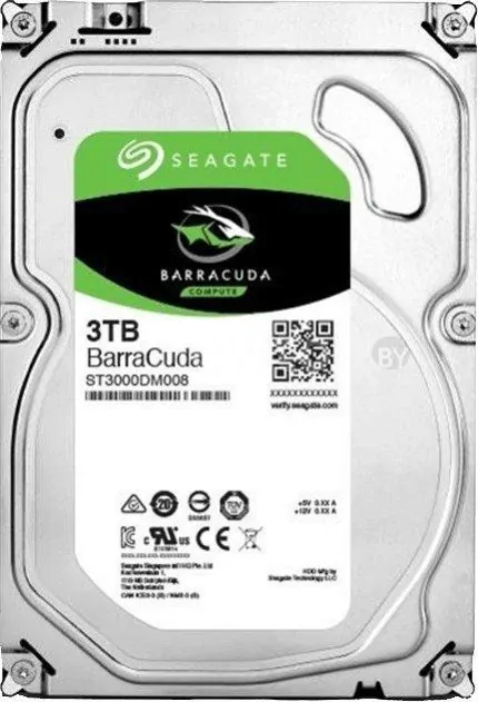Жесткий диск Seagate BarraCuda 3TB [ST3000DM008]