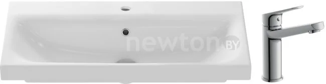Умывальник Cersanit Moduo 80 Slim P-UM-MOD80SL/1 + 63037