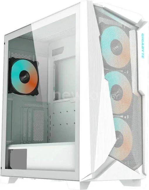 Корпус Gigabyte C301 Glass White