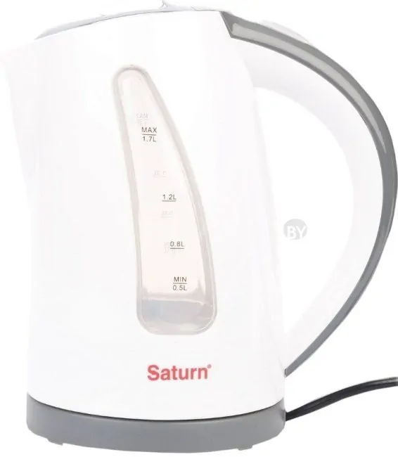 Электрический чайник Saturn ST-EK8425 (белый/серый)