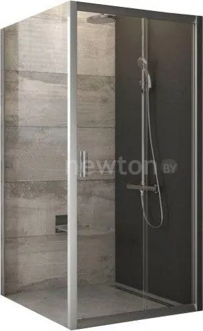 Душевой уголок Ravak Blix BLDP2+BLPS 110x80 (белый/grape)
