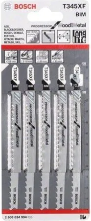 Набор оснастки Bosch 2608634994 (5 предметов)