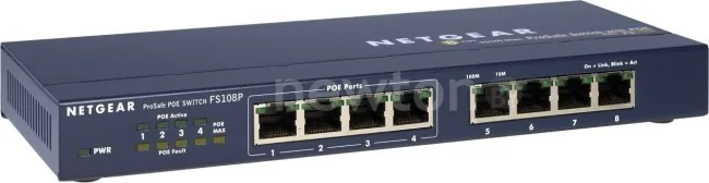 Коммутатор NETGEAR FS108PEU
