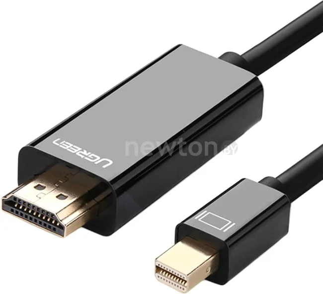 Кабель Ugreen MD101 20848 HDMI - MiniDisplayPort (1.5 м, черный)