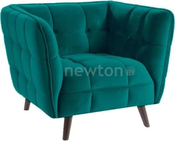 Интерьерное кресло Signal Castello Velvet 1 Bluvel 85 (бирюзовый)