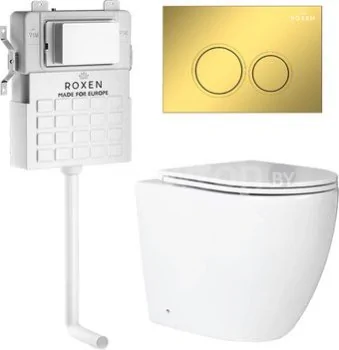 Унитаз приставной Roxen Attach 967103