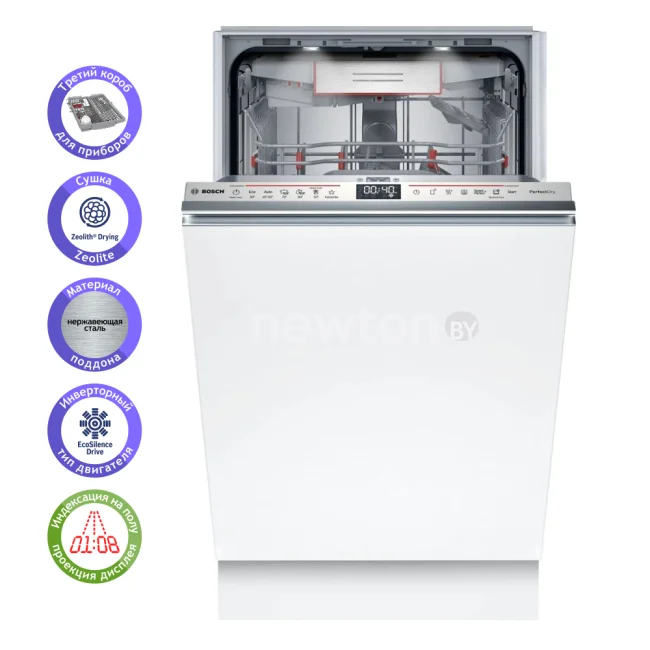 Встраиваемая посудомоечная машина Bosch Seria 6 SPV6ZMX17E