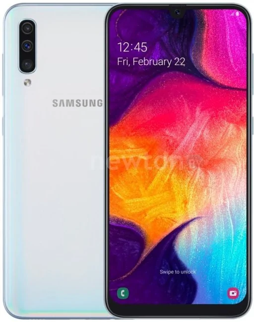 Телефон Samsung Galaxy A50 4GB/128GB (белый)