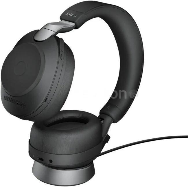 Наушники Jabra Evolve2 85 USB-A MS (черный, с зарядной базой)