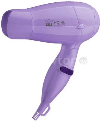 Фен Home Element HE-HD309 (фиолетовый турмалин)