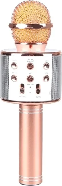 Микрофон Wise WS-858 S (розовый)