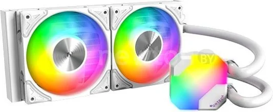 Система жидкостного охлаждения для процессора Montech HyperFlow ARGB 240 (белый)