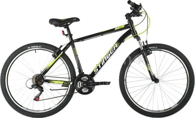 Велосипед Stinger Caiman 27.5 р.16 2022 (черный)