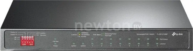 Неуправляемый коммутатор TP-Link TL-SG1210MP