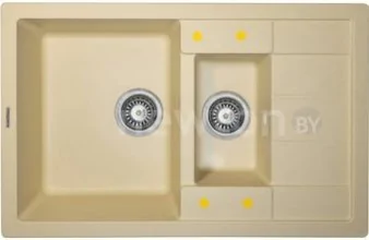Кухонная мойка Ecoshtein Rechteck 781.5 (шампань)