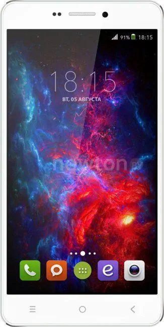 Телефон BQ-Mobile Wide White [BQS-5515]