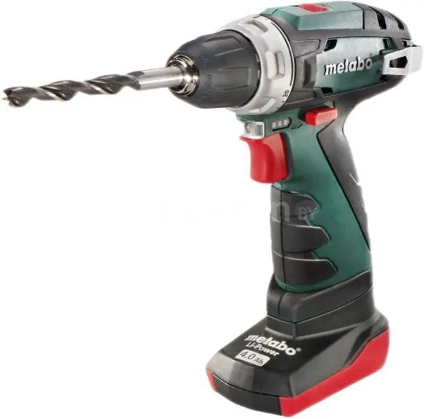 Дрель-шуруповерт Metabo PowerMaxx BS Basic 600080510 (с 2-мя АКБ 4 Ah)