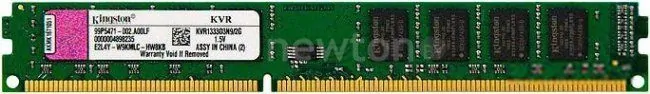 Оперативная память Kingston ValueRAM KVR1333D3N9/2G