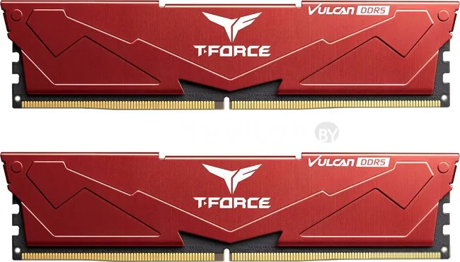 Оперативная память Team T-Force Vulcan 2x32ГБ DDR5 5600 МГц FLRD564G5600HC36BDC01