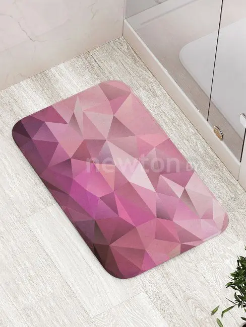 Коврик для ванной JoyArty Геометрические холмы bath_12458