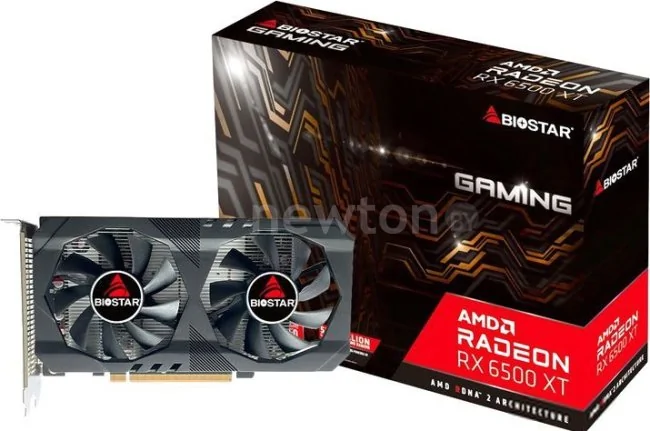 Видеокарта BIOSTAR Radeon RX 6500 XT 4GB GDDR6 VA65X6RA46