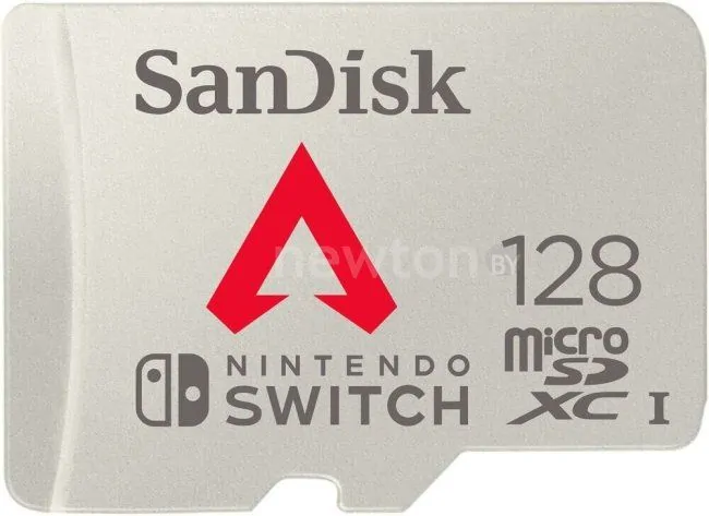 Карта памяти SanDisk For Nintendo Switch microSDXC SDSQXAO-128G-GN6ZY 128GB