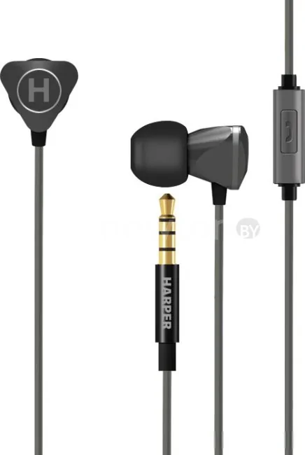 Наушники с микрофоном Harper HV-501 Grey