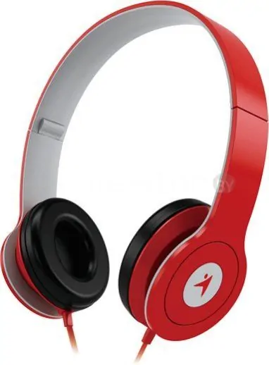 Наушники с микрофоном Genius HS-M450 (красный)