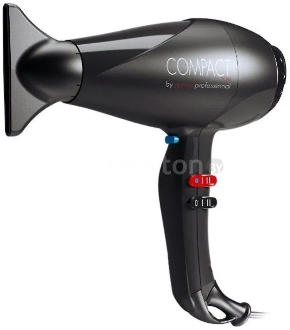 Фен GA.MA Pluma Compact (черный)