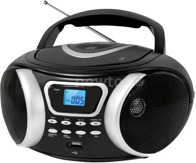 Портативная аудиосистема BBK BX170BT (черный)