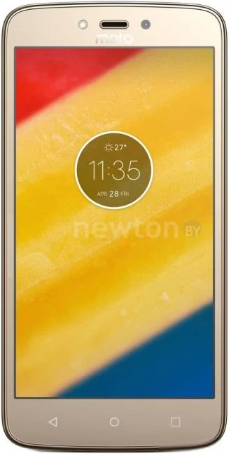 Телефон Motorola Moto C Plus (золотистый) 1GB/16GB [XT1723]