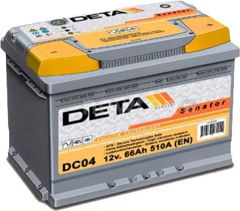 Автомобильный аккумулятор DETA Senator DA 1000 (100 А/ч)