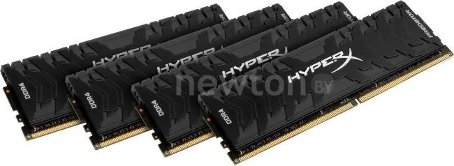 Оперативная память HyperX Predator 4x16GB DDR4 PC4-28800 HX436C17PB3K4/64